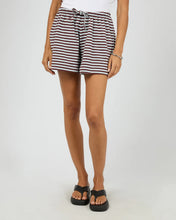 Load image into Gallery viewer, STRIPE WAIST SHORT - LIGHT BLUE

