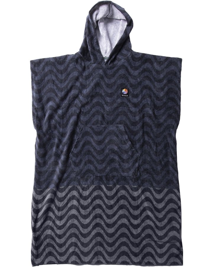 Spectrum Changing Towel Poncho-BLK