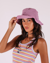 Load image into Gallery viewer, SEA BREEZE BEACH HAT - LILAC
