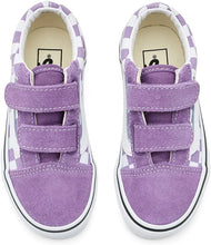 Load image into Gallery viewer, OLD SKOOL V COLOR THEORY CHECKERBOARD -PRSM PRPLE
