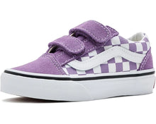 Load image into Gallery viewer, OLD SKOOL V COLOR THEORY CHECKERBOARD -PRSM PRPLE
