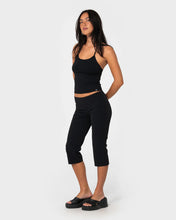 Load image into Gallery viewer, FINANCE MUMMY LOW RISE CAPRI PANT
