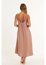 Load image into Gallery viewer, TAKING SIDES MIDI DRESS
