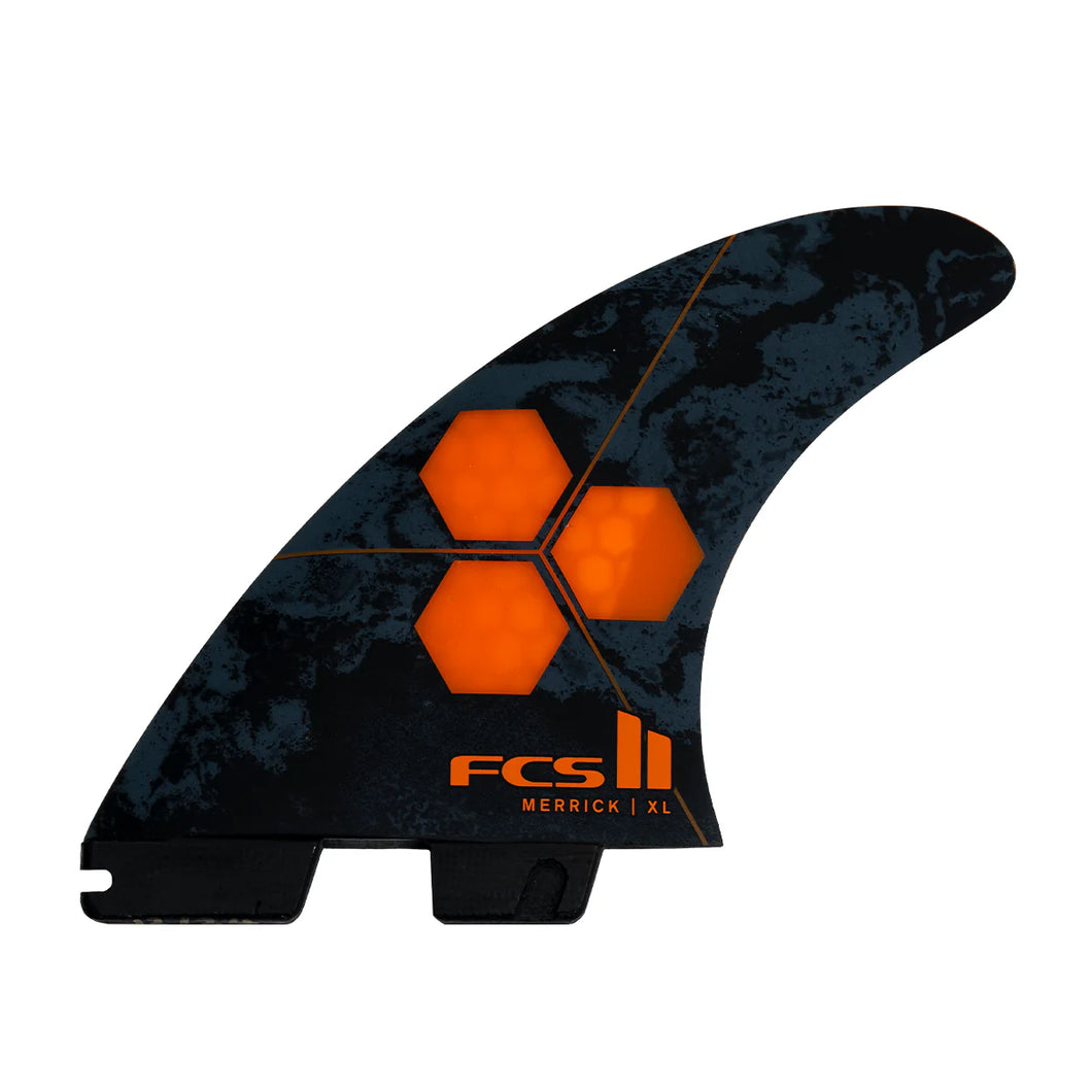 FCS II PC X-LARGE ORANGE TRI FINS