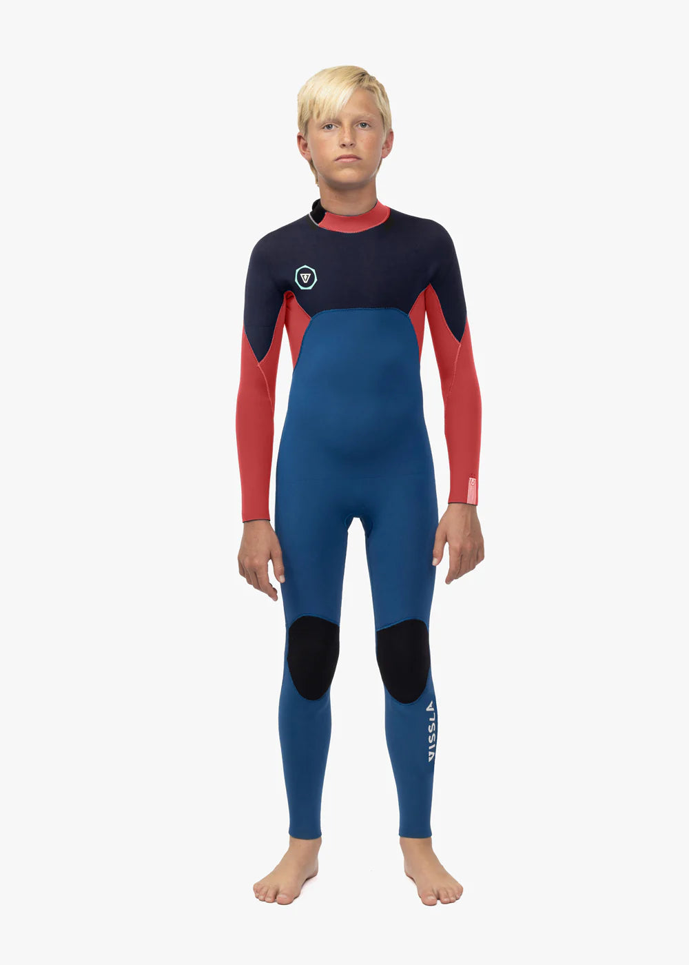 VISSLA BOYS 7 SEAS 3-2 FULL BACK ZIP