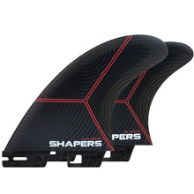 Load image into Gallery viewer, C.A.D AIRLITE MEDIUM SHAPERS 2 5 FIN SET + DARC DRIVE
