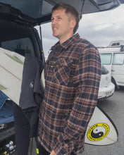 Load image into Gallery viewer, CANYON SHERPA FLANNEL - COFFEE
