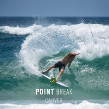 Load image into Gallery viewer, FCS II CARVER PC WHITE TRI FINS
