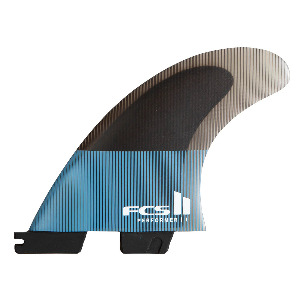 FCS II PERFORMER PC TRI FINS - tranquil blue