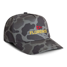 Load image into Gallery viewer, FLORENCE LOGO TWILL HAT - OVERLAND CAMO
