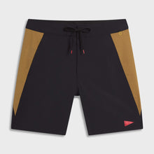 Load image into Gallery viewer, FLORENCE CORDURA AIRTEX BOARDSHORT - BLK/TAN
