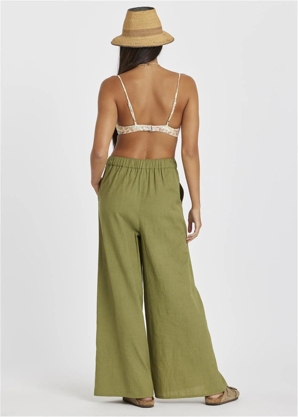HARLOW HIGHT WAIST WOVEN PANT