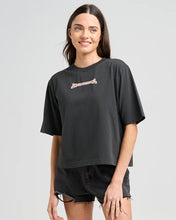 Load image into Gallery viewer, MAKE NO BONES WOMENS BOXY TEE
