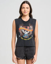 Load image into Gallery viewer, BORN TO RIDE / WOMENS CROP MUSCLE

