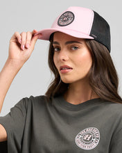 Load image into Gallery viewer, HUEYS GOOD LIFE I WOMENS TWILL TRUCKER - FAIRY FLOSS
