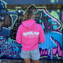 Load image into Gallery viewer, RSE PUFF WOMENS RELAX HOOD - CHARITY PINK
