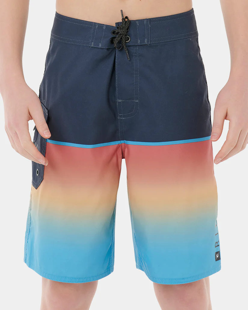 DAWN PATROL BOARDSHORT-LIGHT NAVY - BOYS
