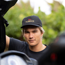 Load image into Gallery viewer, FLORENCE LOGO TWILL HAT -  BLACK
