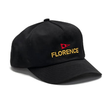 Load image into Gallery viewer, FLORENCE LOGO TWILL HAT -  BLACK
