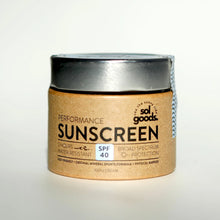 Load image into Gallery viewer, SOL PERFORMANCE SPF 40 MINERAL SUNSCREEN - 100ML
