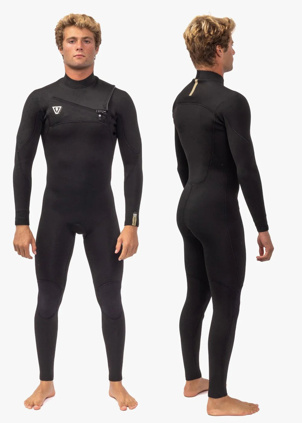 Vissla 7 Seas Comp 3-2 Full Chest Zip - BL2