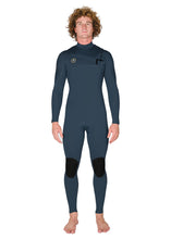 Load image into Gallery viewer, VISSLA 7 SEAS 3-2 CHEST ZIP FULL SUIT - DARK SLATE

