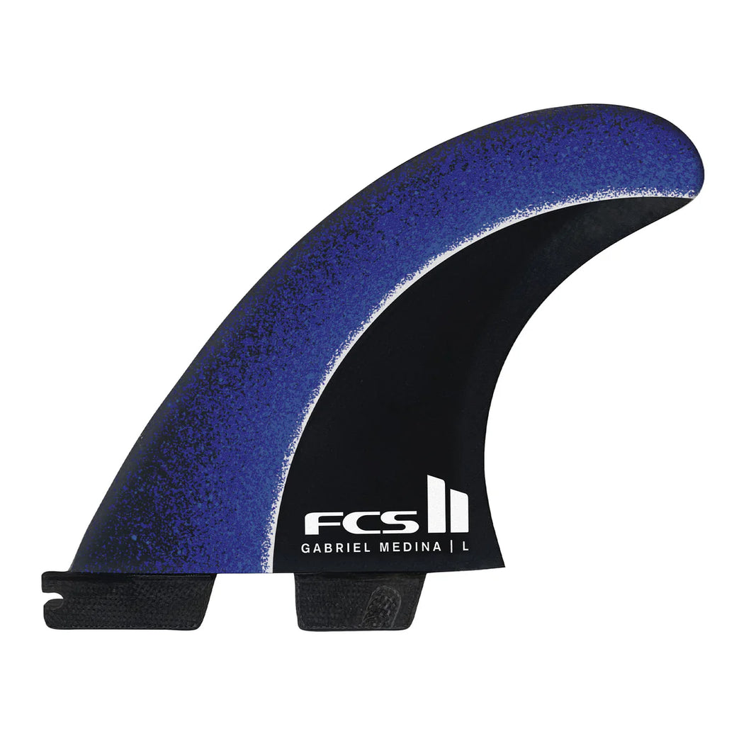 FCS II GM PC AIRCORE BLUE TRI FINS
