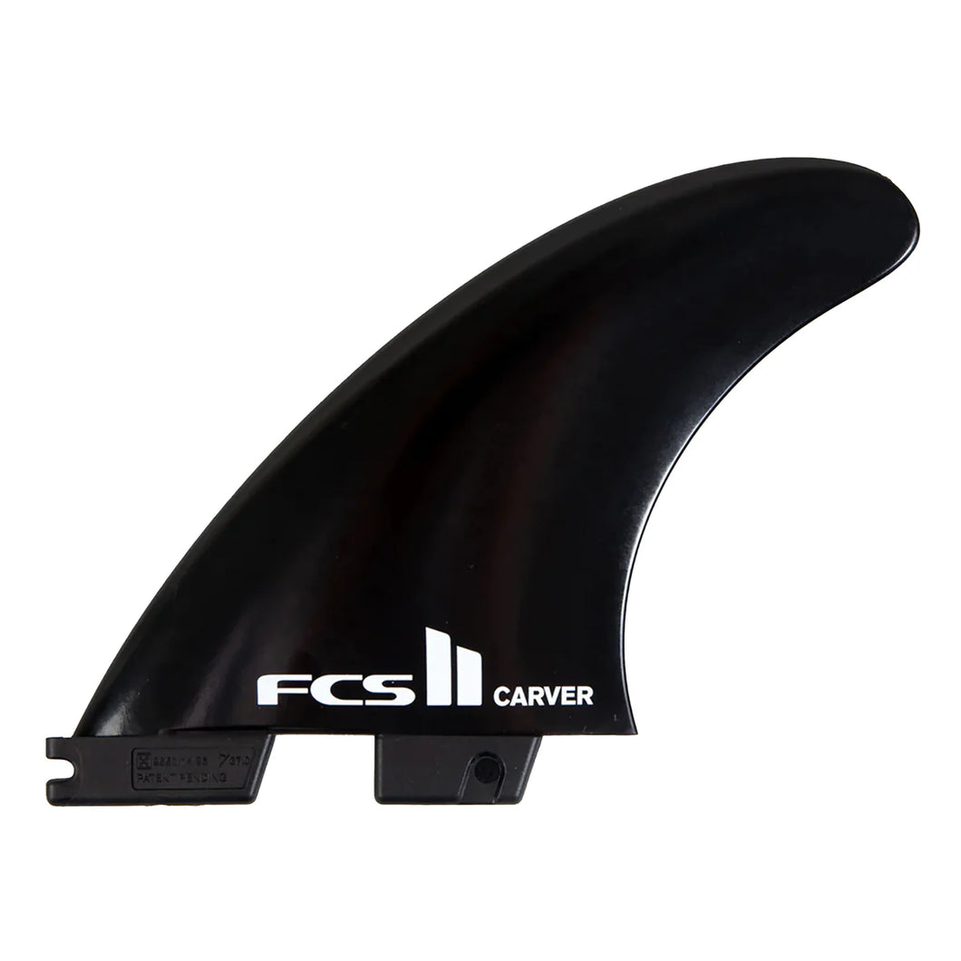 FCS II CARVER BLACK LARGE TRI RETAIL FINS AUST MADE