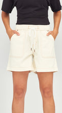 Load image into Gallery viewer, MILLIE ECRU SHORTS
