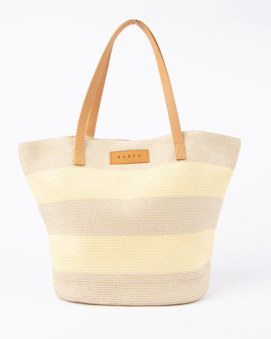 HAILEY STRAW BEACH BAG