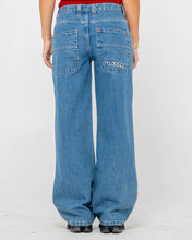 Load image into Gallery viewer, FLIP MOMMY LOW RISE WIDE LEG DENIM JEAN - BDX
