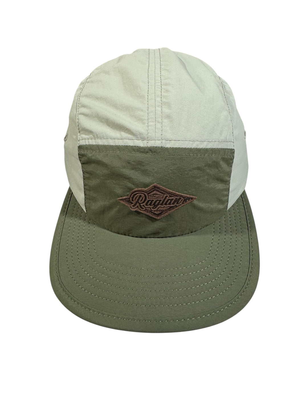 RSE FINN 2 TONE NYLON CAP - WAVE - ARMY/EUCALYPTUS
