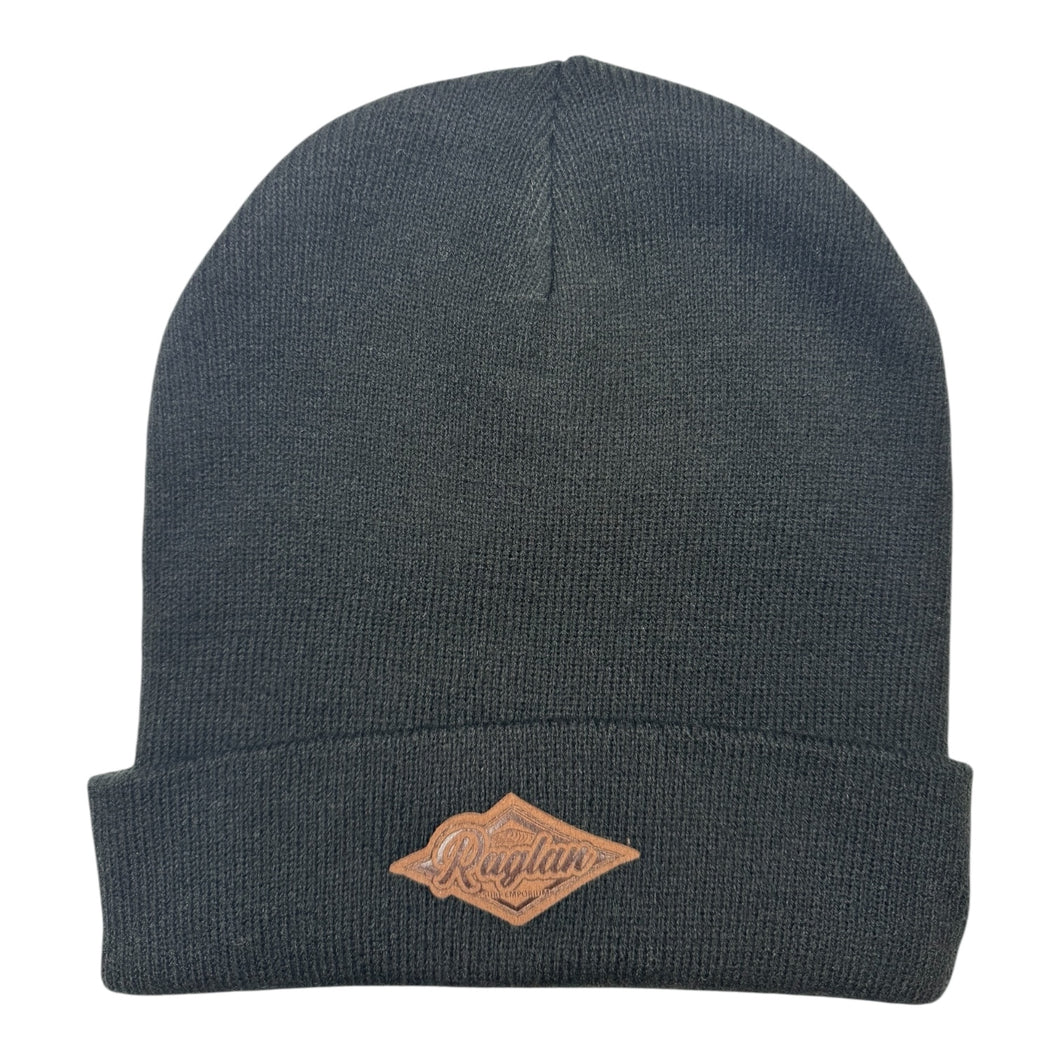 RSE WAVE CUFF BEANIE - BLACK