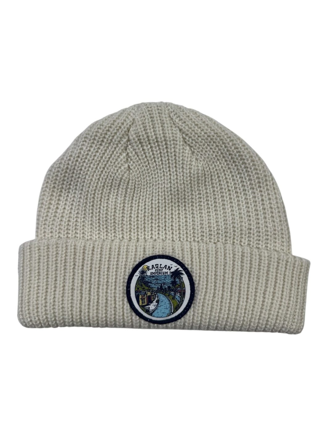 RSE CABLE TOWN CIRCLE BEANIE - ECRU