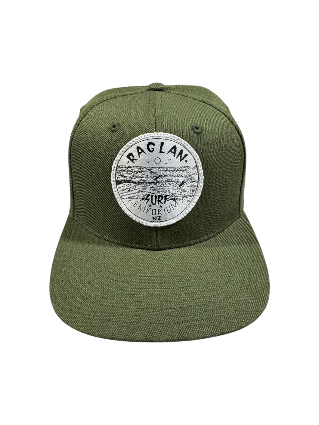 RSE STOCK WHITE LOGO CAP - ARMY