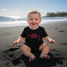 Load image into Gallery viewer, RSE MY DAD SURF INFANT TEE
