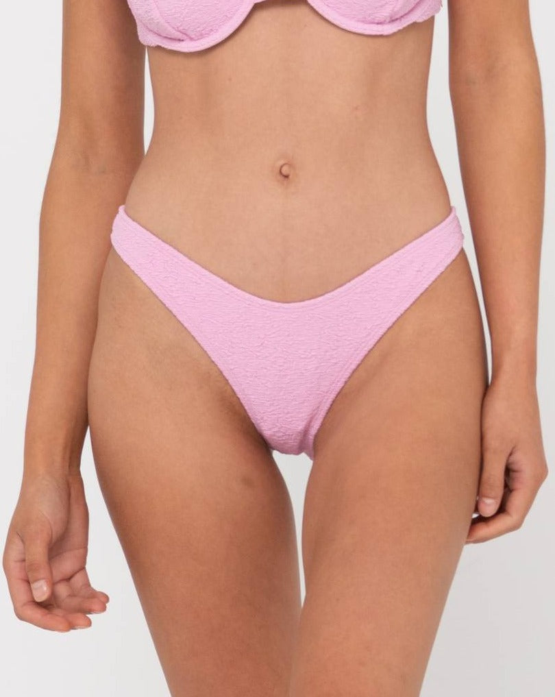 SANDALWOOD MIDI BIKINI PANT - FONDANT PINK