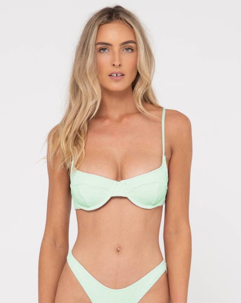 SANDALWOOD BALCONETTE BIKINI TOP