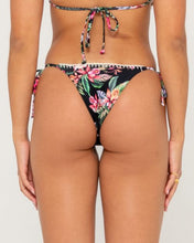 Load image into Gallery viewer, HEIDI FLORAL MIDI TIES BIKINI BOTTOM

