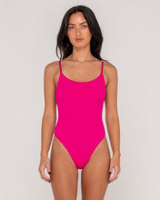 Load image into Gallery viewer, SANDALWOOD HI LEG ONE PIECE - FUCHSIA
