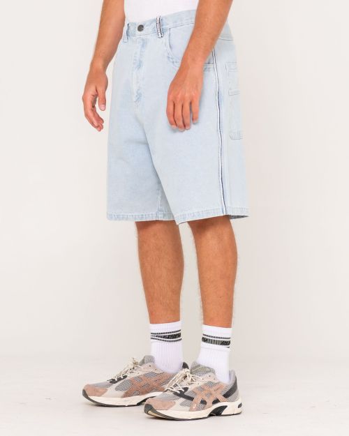 FLIP DADDY 2.0 JORT - SKY BLUE HEATHER