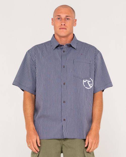 RESNO RECON SHORT SLEEVE SHIRT - NVB