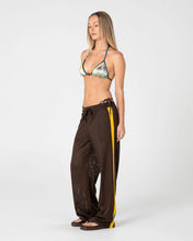 Load image into Gallery viewer, RAG STRIPE WIDE LEG MESH PANT
