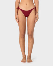 Load image into Gallery viewer, CEDAR MIDI SIDE TIES BIKINI BOTTOM
