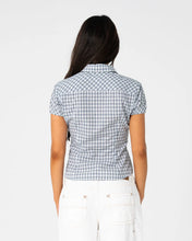 Load image into Gallery viewer, MISSY MAY CHECK SHIRT - NVY/CC
