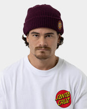 Load image into Gallery viewer, SPLATTER MFG DOT BEANIE - MROON
