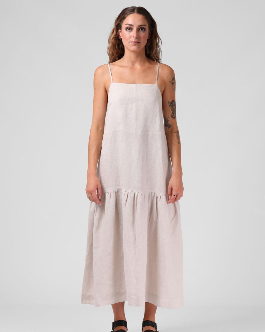Antoinette Dress - NATURAL