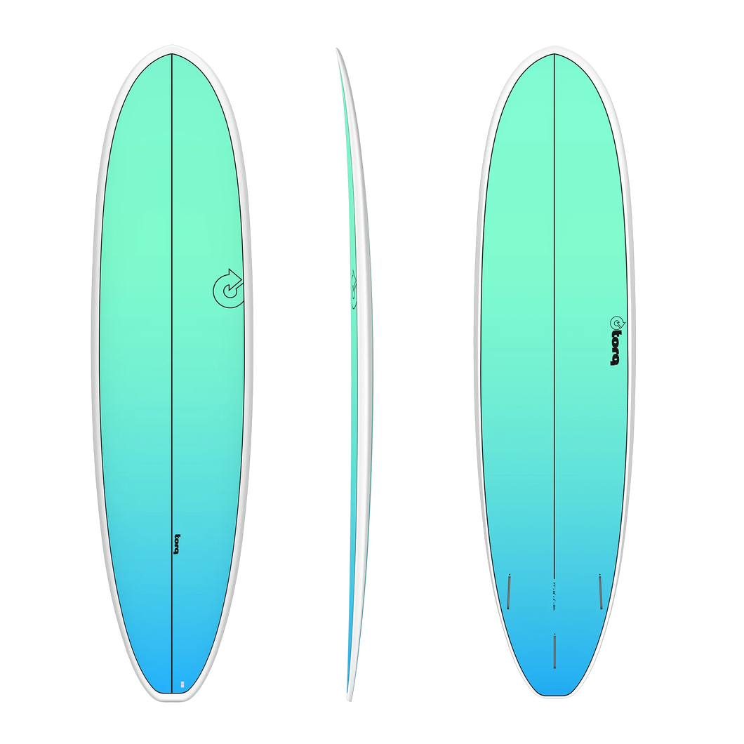 TORQ TET 8'2 VOLUME + SEAGREEN FADE