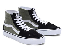 Load image into Gallery viewer, SK8-HI TAPERED MINI CORD GREEN - MULTI/TRUE
