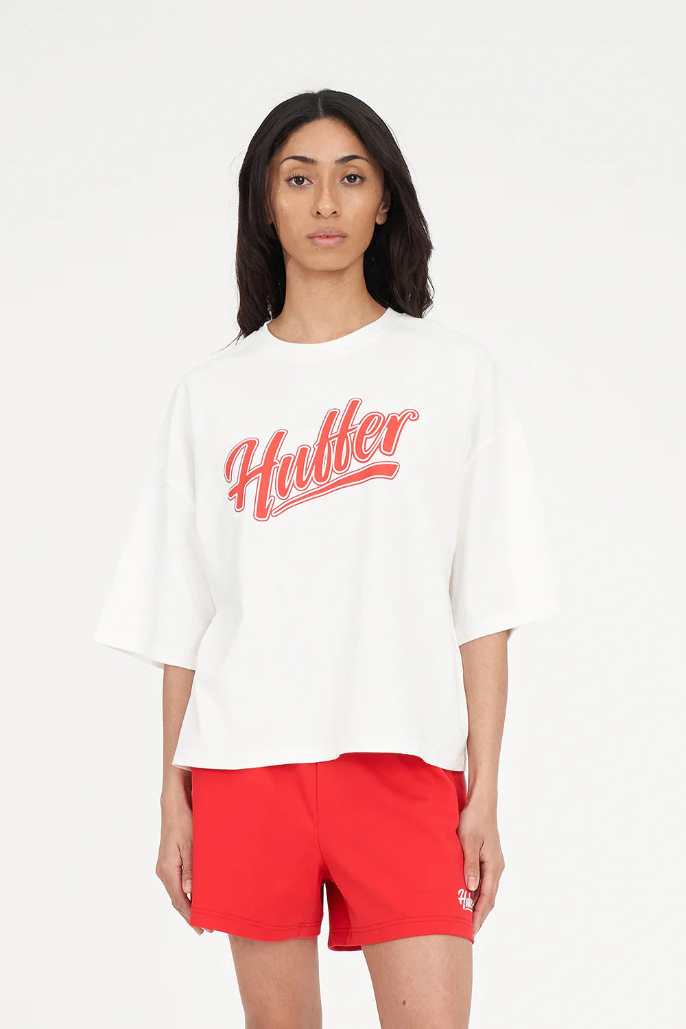 BOXY CROP TEE 220/1ST BASE